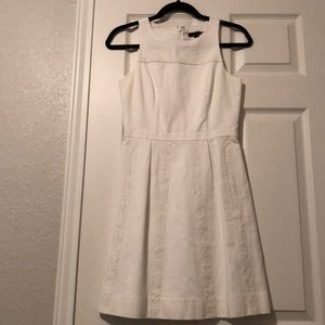 J Crew white dress